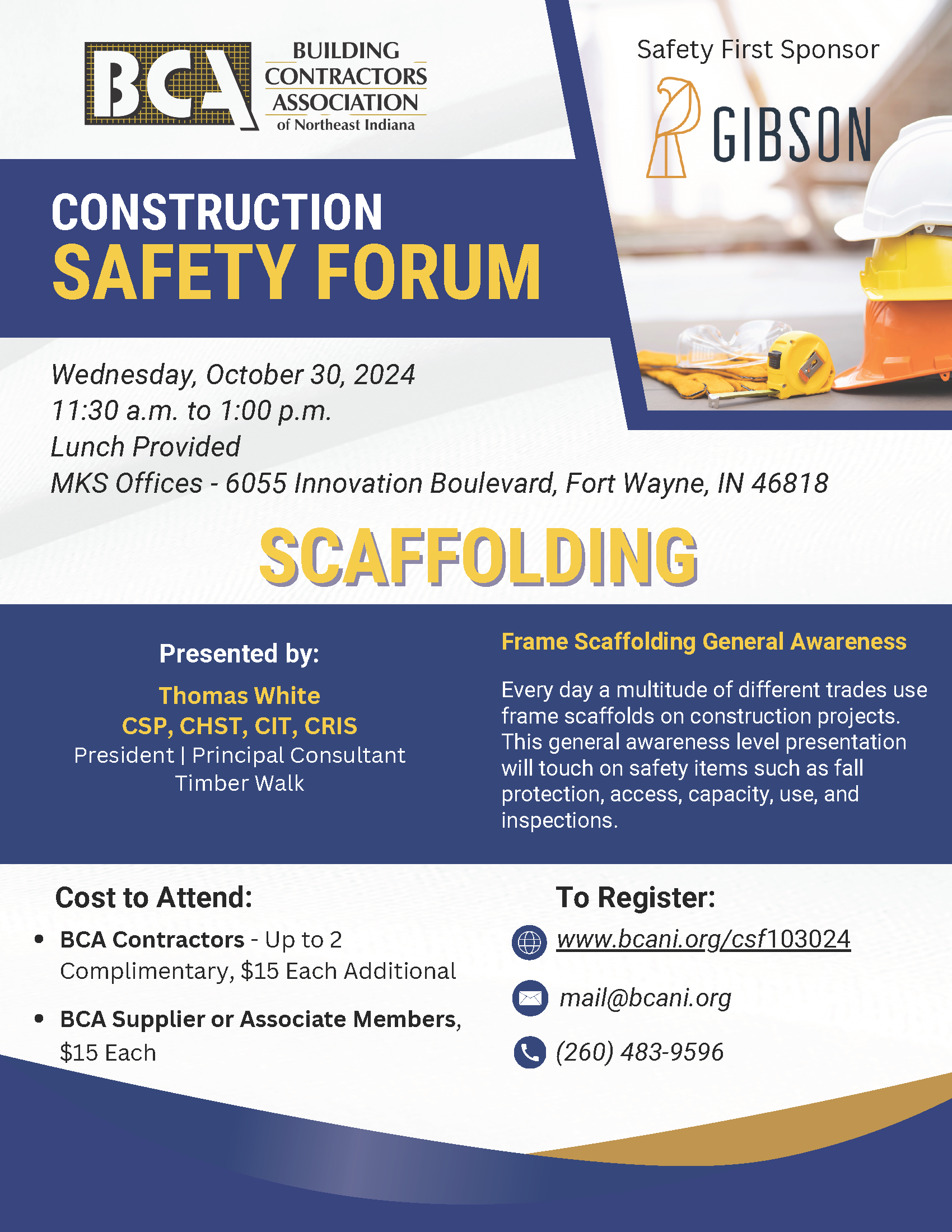 CSF Scaffolding