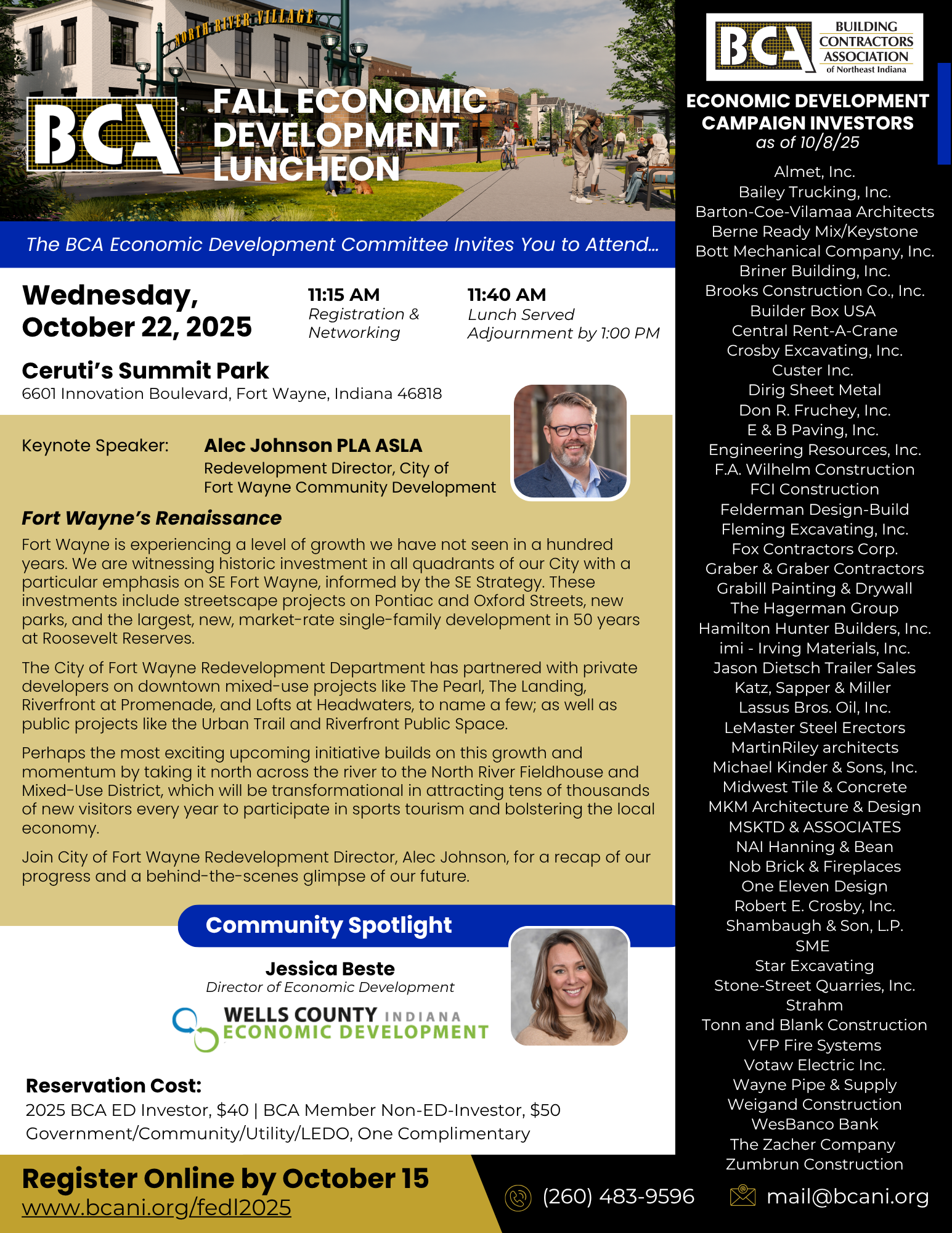 BCA Fall ED Luncheon Flyer